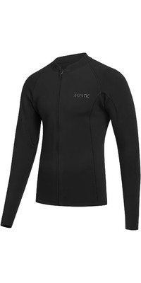 2024 Mystic Mens Majestic 2mm Front Zip Surf Jacket 35001.230165 - Black